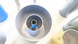 Coupé avec précision aux deux extrémités avec des surfaces intérieures propres