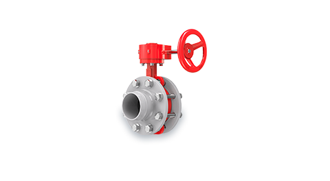 Vanne papillon de turbine (haute température)