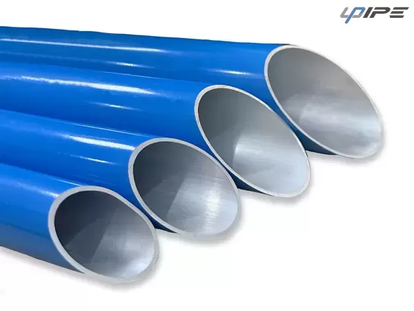 Tuyau d'air comprimé en aluminium bleu Tuyau d'air comprimé en aluminium bleu