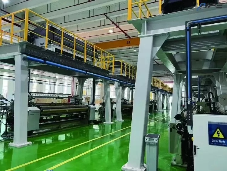 La relocalisation d'une usine textile adopte un système de tuyaux d'air comprimé en aluminium La relocalisation d'une usine textile adopte un système de tuyaux d'air comprimé en aluminium