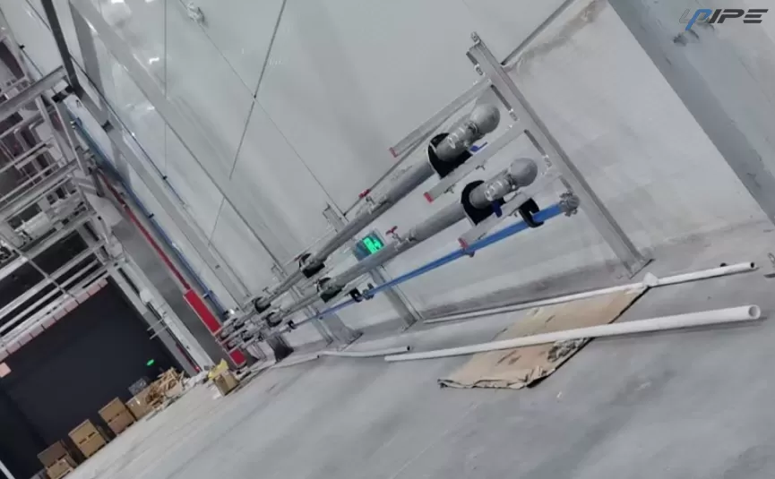 UPIPE franchit une nouvelle étape dans l'installation de pipelines en alliage d'aluminium&nbsp;: un système complet installé en seulement 7&nbsp;jours