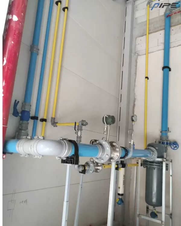 Installation de pipelines en alliage d'aluminium Installation de pipelines en alliage d'aluminium